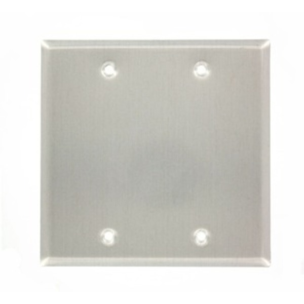 Leviton Wallplates 2G Alum W/P 83025-EXT